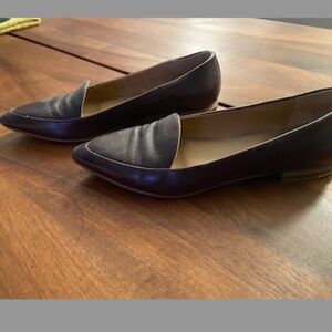 EVERLANE The Modern Point Leather Oxford Loafers Oxblood (Size 7)